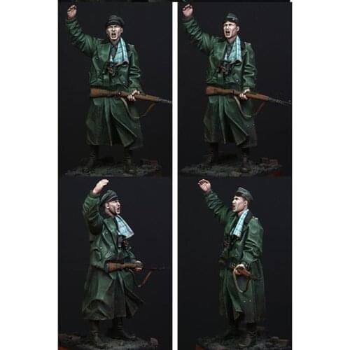 1/16 Scale Resin Figure Armored Division Soldier 120mm