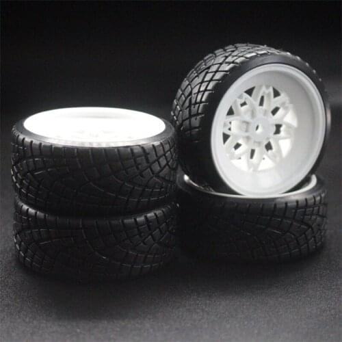 Set RC 1:10 For HSP 94123/D4/D3 Drift Car Plastic Wheel Rim & tires