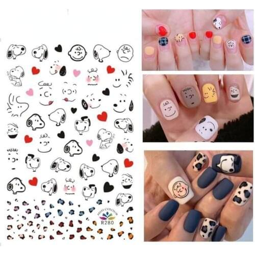 Nail Art Nail Sticker Summer Fun Fruit Patch Small Fresh Plant Cute 3D Jewelry Sticker Cute Avocado Sticker Fall Nail Art