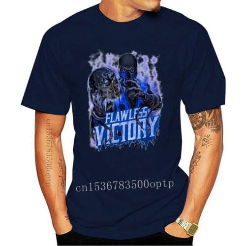 New Sub Zero Mortal Kombat T Shirt Classic Game Design For Man O-neck Plus Size T-Shirt