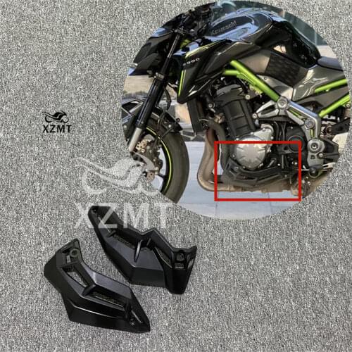 Motorcycle Lower Engine Belly Pan Bottom Cover Protector Fairing Cowl for Kawasaki Z900 2017-2019