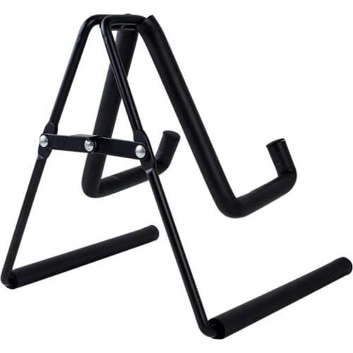 Guitar Stand Folding Design Anti-skid Metal Guitar Ukulele Storage Holder Ukulele Folk Guitar Foldable Stand for Indoor