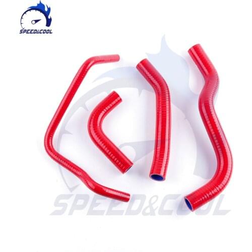 Motorcycle Silicone Radiator Coolant Tube Pipe Hose Kit for Honda 599 CB600F Hornet 2003 2004 2005 2006