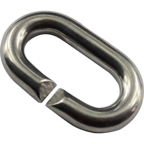 Heavy Duty 304 Stainless Steel C Shape Connect Quick Links for Chain Fastener Boats Yachts Marine Hardwares Riggings 12*20*50mm