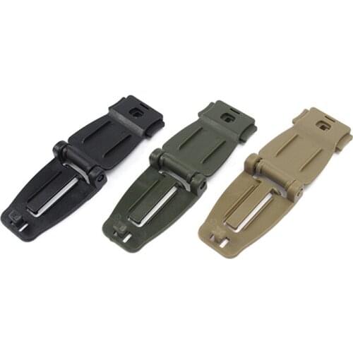 2PCS Tactical Webbing Connection Buckle Outdoor Army Fan Backpack Accessories Clip Backpack Strap Fixed Buckle Hang Buckle