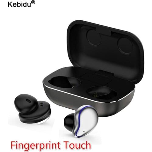 TWS Wireless Earphones Bluetooth V5.0 Headphones In-Ear Earbuds Waterproof Noise Cancelling Headsets HiFI Stereo Sports Earpiece