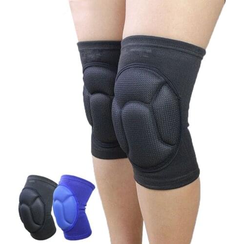 Thickening Football Volleyball Extreme Sports Knee Pads Brace Support Protect Cycling Skiing Knee Protector Kneepad volleyball