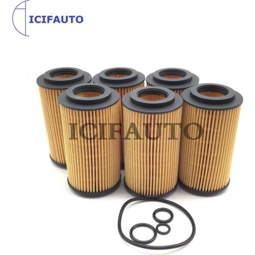 Engine Oil Filter Insert for Mercedes-Benz W204 W212 C63 C180 C200 C280 E200 E250 E300 E350 A6511800109 A6511800009 A6511840025