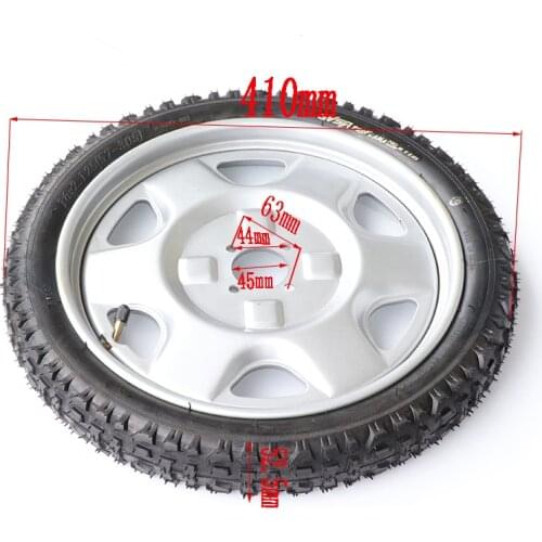 16*2.125 special tires for electric tricycles, rear wheels free of inflatable solid tires