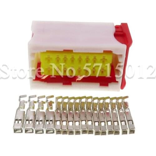 16 Hole 185760-4 Automotive ECU Computer Cable Socket Female Electrical Car Plug With Terminals