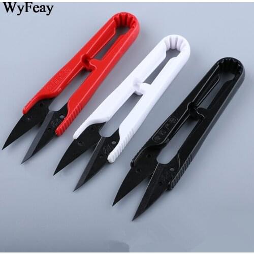 3Pcs/Lot Thread Scissors Sewing Spring Embroidery Thrum Yarn Scissors Cross Stitch Needlework Tools Tailor Head Shear Supplies