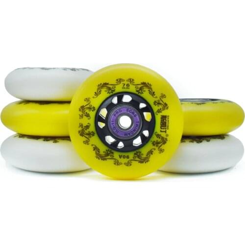 8pcs 90A 72mm 76mm 80mm roller skates wheel inline slide wheels asphalt ruedas roller skating tyre rodas SEBA ILQ11 Fast Ship608