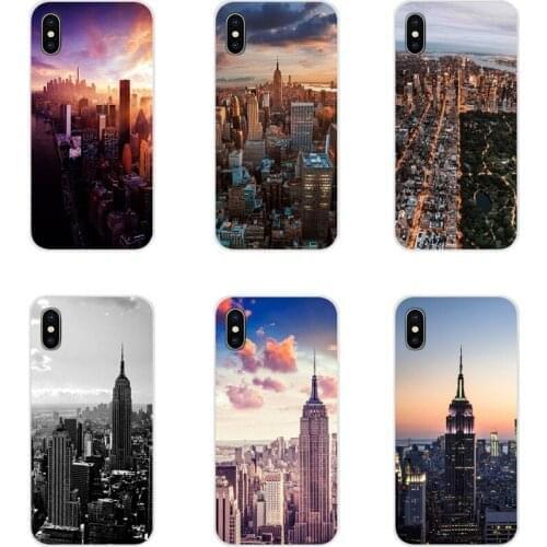 New York City NYC Accessories Phone Shell Covers For Xiaomi Redmi Note 3 4 5 6 7 8 Pro Mi Max Mix 2 3 2S Pocophone F1