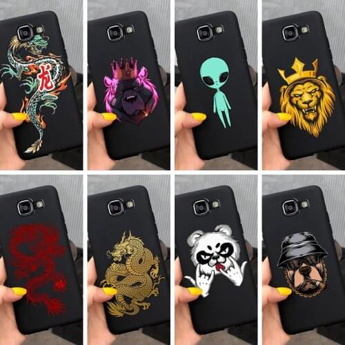 For Samsung Galaxy A5 2016 2017 Case Soft Slim Fundas Cute Animals Cover For Samsung A510 A510F A520 A520F Phone Case TPU Fundas