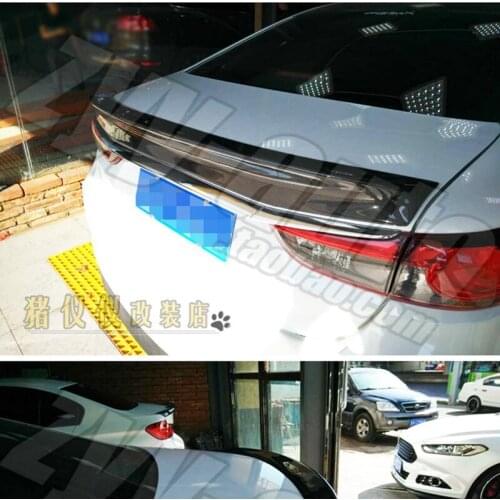 For Mazda Atez 2013-2018 high quality Carbon Fiber rear boot Wing Spoiler Rear Roof Spoiler Wing Trunk Lip Boot Cover