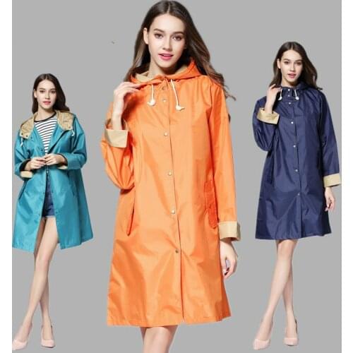 Fashion Men And Women Lightweight Poncho Waterproof Long Raincoat Femal Outdoor Rainwear Chubasqueros capa de chuva