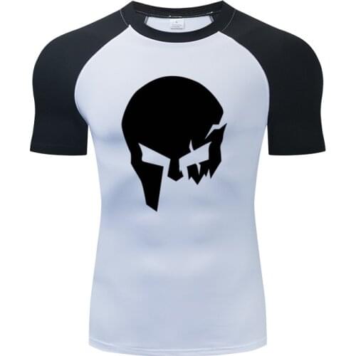 Mens short Sleeve T Shirt MMA Rashguards BJJ Jersey Boxing man Compression Tops Trainning Shirts Gym Weight Lifting Man T Shirts