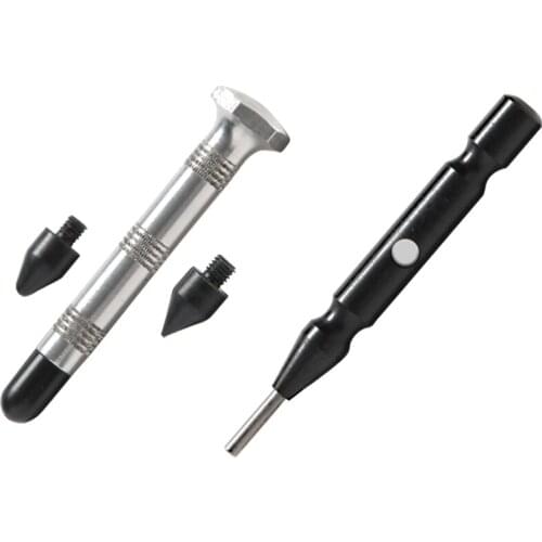 Car Paintless Dent Repair PDR Tools Dent Removal Tool Auto Repair Tools Knock Down and Pen Tap Down with Tapping Board Magnet