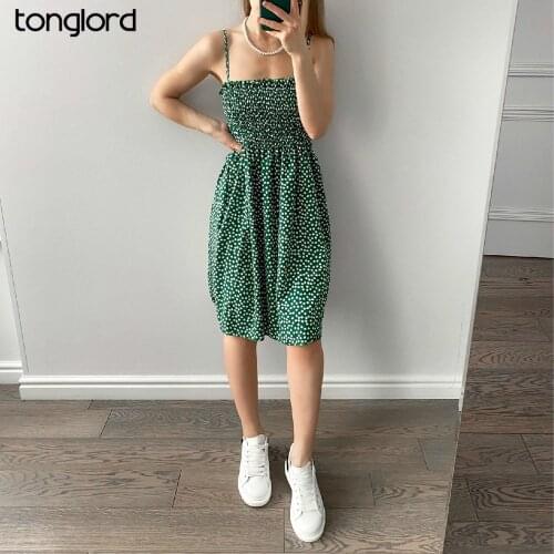 15 Color Summer Strapless Pleated Women Chiffon Dresses Female High Waist Spaghetti Strap Sleeveless Mini Dress Mujer Vestidos