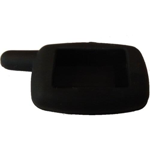 For Russia Starline B9 Silicone Case Key Chain Key Fob Chain Control Anti-theft LCD Transmitter Car Alarm Remote /FM transmitter