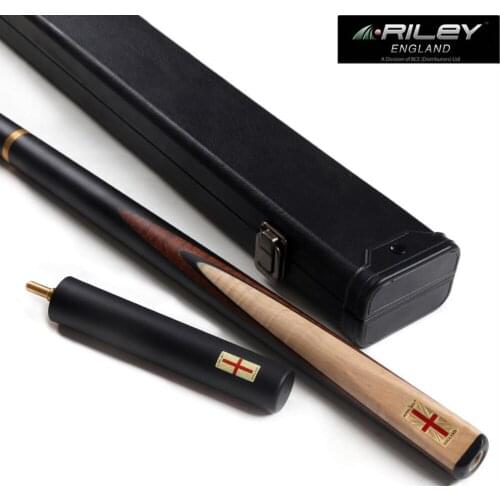RILEY RES-400 3/4 Snooker Cue Designed For Athlete High-end Billiard Cue Kit Stick with RILEY Case with Extension 9.5mm Deer Tip