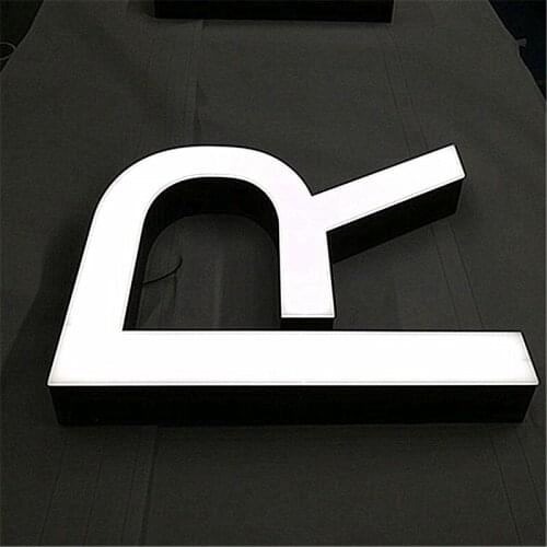 Advertising LED Channel Letter Sign Face Lit Side lit Acrylic Signage for Outdoor Lighting