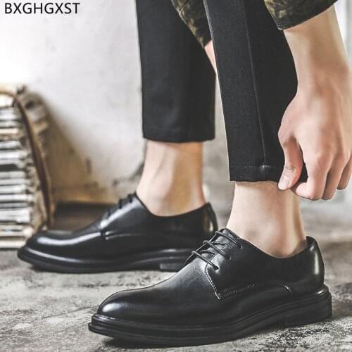 Brown Dress Shoes Mens Fashion Oxford Designer Shoes Men High Quality Black Elegant Shoes for Men Office 2021 Zapatos De Hombre