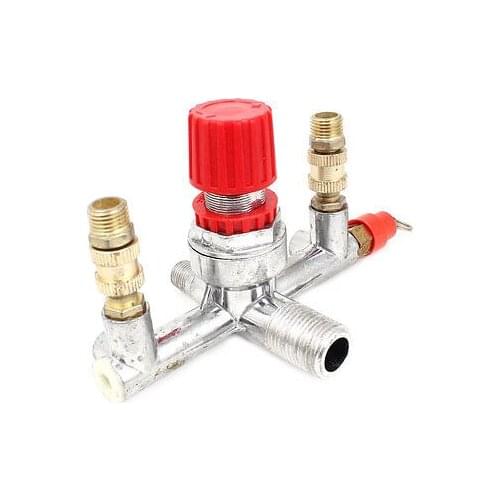 Air Compressor 1/4BSP 1/2BSP Male Thread Pressure Regulator Valve Fitting