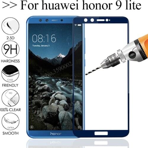 3D protective glass on honor 9 lite screen protector For huawei honor 9 lite tempered glass honer 9lite honor9 light safety film