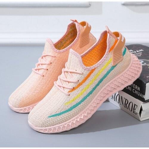 Vulcanized Shoes Summer Breathable Shoes Slip On Walking Shoes Ladies Outdoor Sports Womens Women Casual Shoes Free Shipping