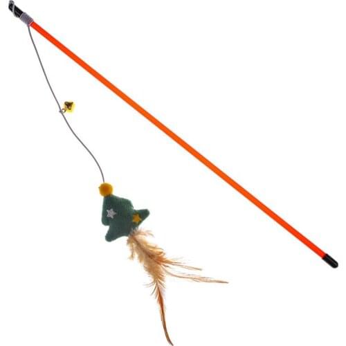 1Pcs Christmas Bell Cat Toy Pet Christmas Bell Series Funny Cat Rock