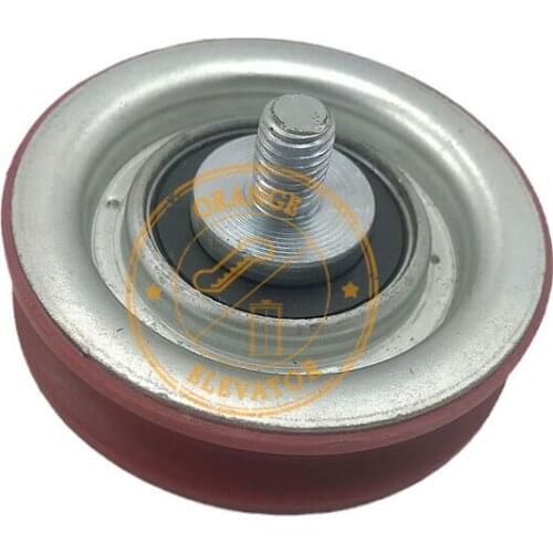 10PCS/Lot Used for Schindler 300P V30 elevator door hanging wheels 74x19x6203 OD74mm W19mm Bearing 6203