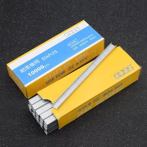 10000pc/pack 604C Tape Nail Staples Pin Vines Machine Plant Branch Tying Professional Tie Branch Tools Connect Garden Clip Pins