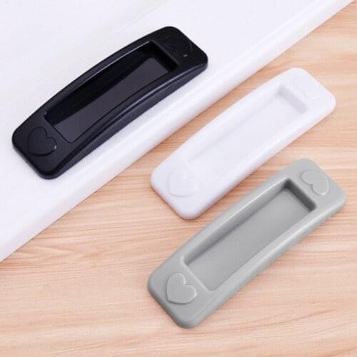 2pcs Self-adhesive Handle Punch-free Adhesive Glass Door Small Handle for Interior Doors Window Cabinet Drawer Wardrobe Handle