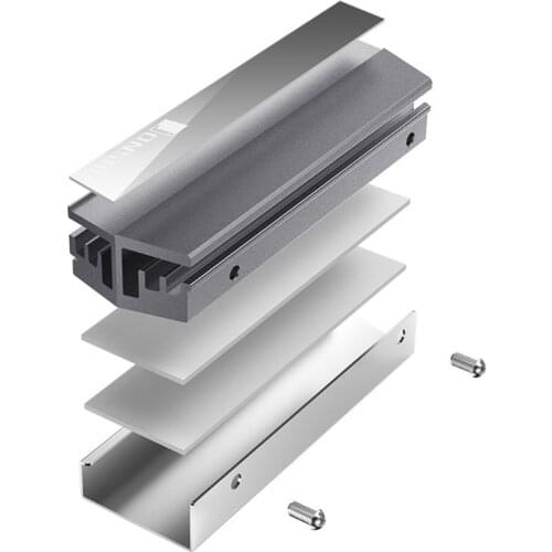 Aluminum Alloy M.2 SSD Heatsink Solid State Hard Disk Cooler Radiator Heat Thermal Dissipation Cooling Pads