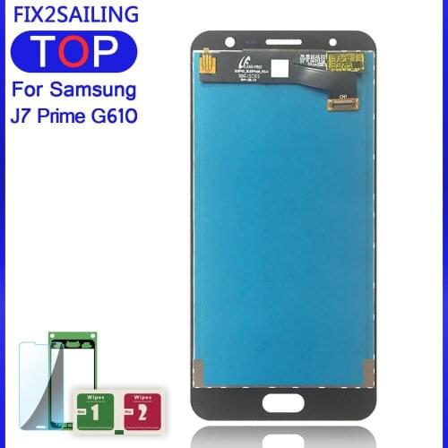 AMOLED LCD Display G610F G610K G610L G610S G610Y 100% Tested Working LCD Touch Screen Assembly For Samsung Galaxy J7 Prime