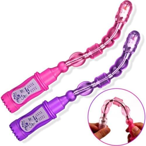 Vibrator Anal Plug Sex Toys For Couples Anal Vibrator Stick Powerful Anal Beads Butt Plugs Vibrating Sex Toys For Men Woman