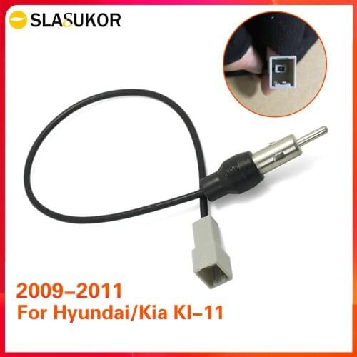 Car Audio Stereo Antenna Adapter For 2009-2011 Hyundai/Kia KI-11 Female Radio