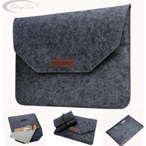Laptop Notebook Case Tablet Sleeve Cover Bag 13" for Macbook Pro Air Retina 13.3 inch Wool Felt Laptop Bag Soft Bussiness Bags