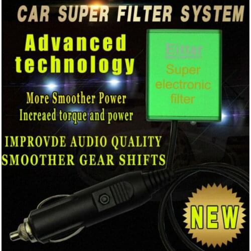 FOR All 12V & 24V Car Accessories SUPER ELECTRONIC FILTER Car Pick Up Fuel Saver voltage Stabilizer Increases Horse and Torque