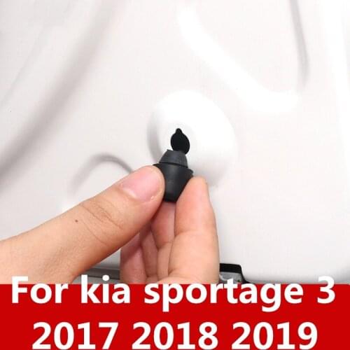 Door anti-collision cushion rubber anti-collision modification decoration car Accessories For kia sportage 3 2017 2018 2019