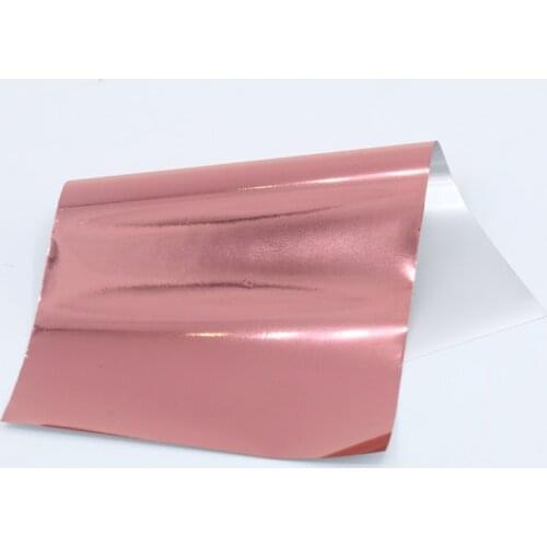 Hot Stamping Foil Paper Pink 8x15cm Holographic Transfer Laminator Foil for DIY Arts Crafts Christma