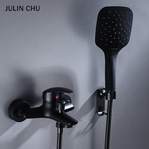 Черные смесители для душа JULIN CHU China At AliExpress