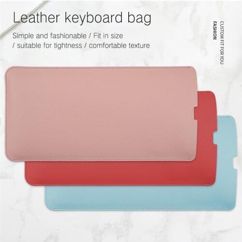 Leather Keyboard Bag Case For Logitech K380 Cover Protector Laptop Protective Tablet Case for Logitech K380 Keyboard Storage Bag