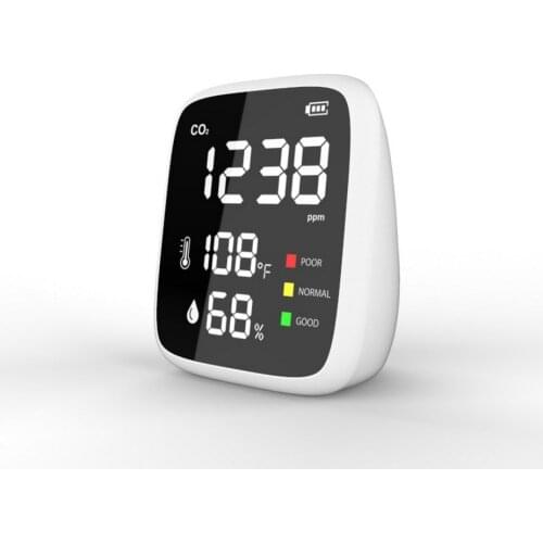 MINI CO2 Gas Detector Digital Air Quality Monitor Analyzer Household Carbon Dioxide Temperature Humidity Tester Indoor Equipment