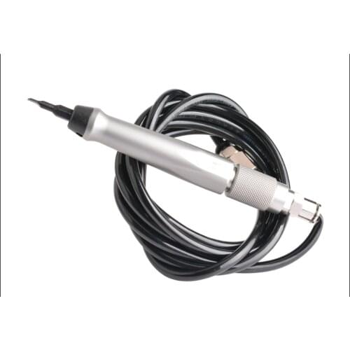 Mini Pneumatic air gas shovel spatula with 3 chisel heads, air scraper chisel for gypsum plaster carving, welding deburring tool