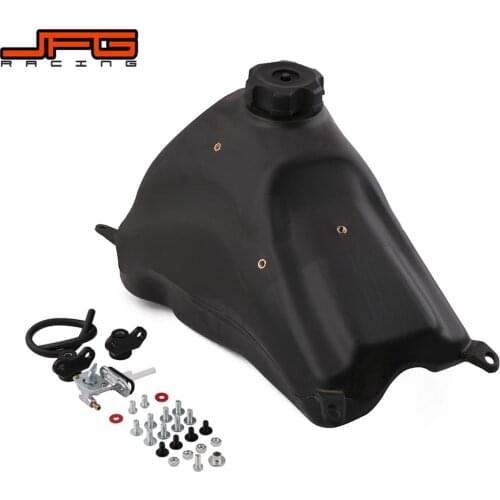 Motorcycle Rubber Black Gas Fuel Tank With Cap For HONDA CRF230F CRF 230F 2015 2016 2017