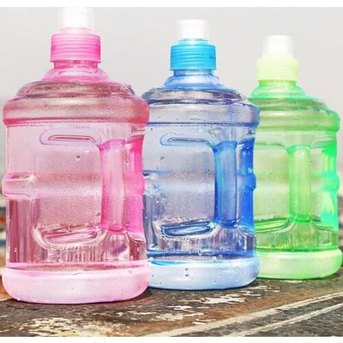 0.5/1L Candy Color BPA Free Large Bottle Sport Bicycle Outdoor Plastic Big Water Pot