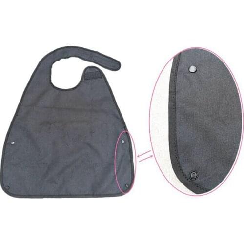 Adult Bib with Pocket Mealtime Clothing Protector Great Gift for Elderly,Soft Material