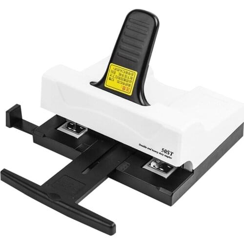 50ST Double-Head Stapler Portable Stapler For Home Office Labor-Saving Stapler Can Staple Up To 50 Pages At A Time